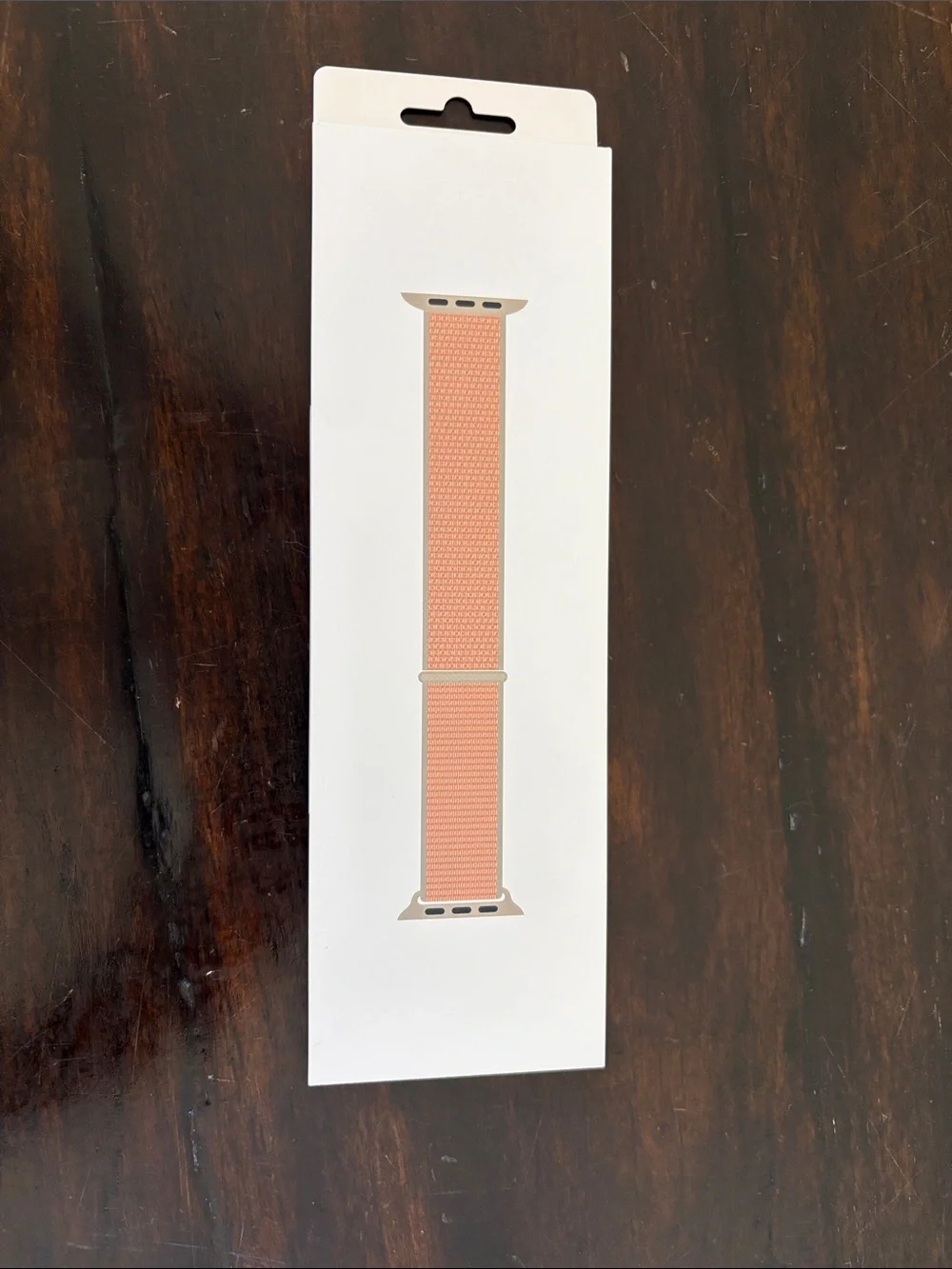 Cantaloupe Woven Nylon Apple Watch Band